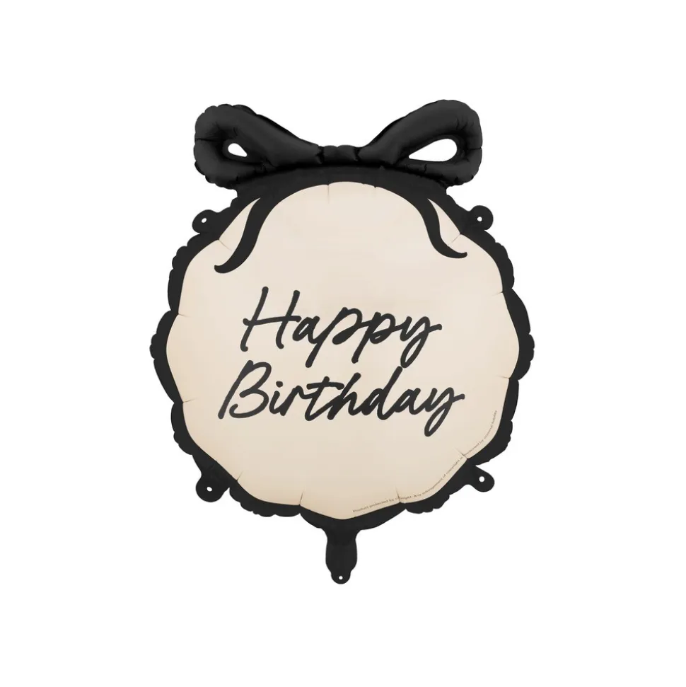 BALLON ALUMINIUM FORME NUD BIRTHDAY 47.5X45CM