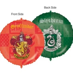 BALLON ALUMINIUM GRYFFONDOR SERPENTARD POTTER 46CM