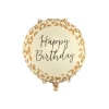 BALLON ALUMINIUM HAPPY BIRTHDAY LÉOPARD PEAU 35CM