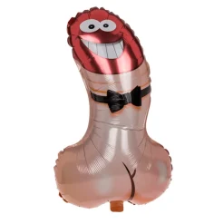 BALLON ALUMINIUM HUMOUR PÉNIS 74CM