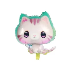 BALLON ALUMINIUM KITTY CAT BANGOBERRY 50.7X65CM