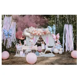 BALLON ALUMINIUM PAPILLON FAIRY 69CM ROSE