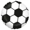 BALLON ALUMINIUM ROND BALLON FOOT VINTAGE 46CM