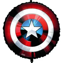 BALLON ALUMINIUM ROND BOUCLIER AVENGERS 46CM