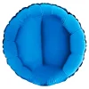 BALLON ALUMINIUM ROND 46CM BLEU