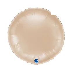 BALLON ALUMINIUM ROND 46CM OR CALIFORNIEN