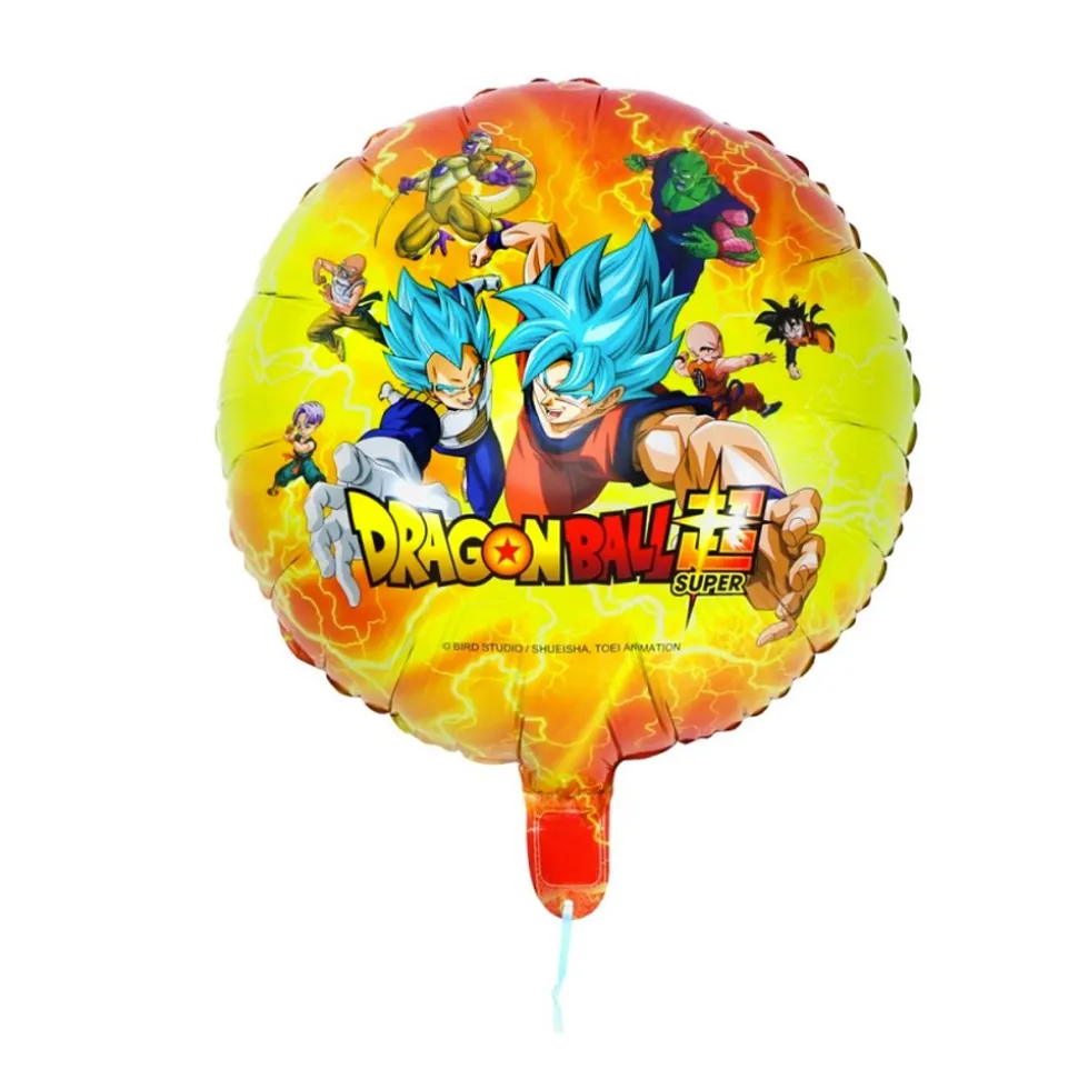 BALLON ALUMINIUM ROND DRAGON BALL SUPER 43CM
