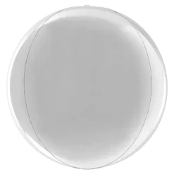 BALLON ALU ORBZ ROND ARGENT 38 CM