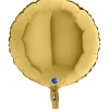 BALLON ALU ROND OR 46 CM