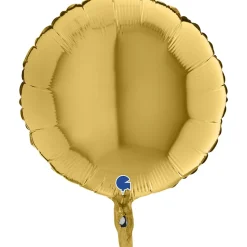 BALLON ALU ROND OR 46 CM