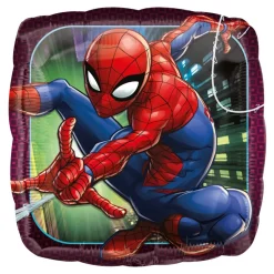 BALLON ALU SPIDERMAN CARRÉ