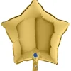 BALLON ALU ÉTOILE OR 46CM