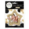 BALLON CADRE PHOTOBOOTH GONFLABLE ÉTOILE DORÉ