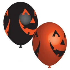 6 BALLONS CITROUILLES