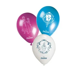 8 BALLONS IMPRIMÉS REINE DES NEIGES