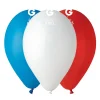 50 BALLONS LATEX BIO BLEU BLANC ROUGE 30CM