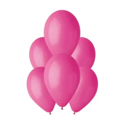 10 BALLONS LATEX BIO 33CM FUCHSIA