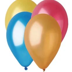 10 BALLONS LATEX BIO 30CM MULTICOLORE