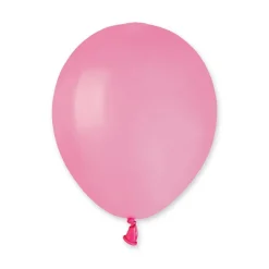 50 BALLONS LATEX BIO 13CM ROSE