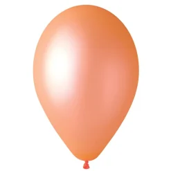 10 BALLONS LATEX 30CM ORANGE FLUO