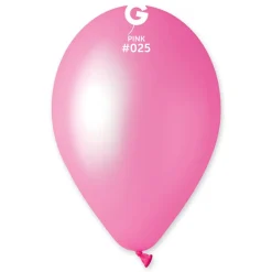 10 BALLONS LATEX DE 30CM ROSE FLUO