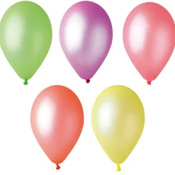 50 BALLONS LATEX FLUORECENTS BIO 30CM