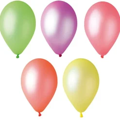 10 BALLONS LATEX FLUORECENTS BIO 30CM
