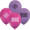 8 BALLONS LATEX K-POP DEMON HUNTERS 28CM