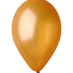 10 BALLONS LATEX MÉTALLISÉS OR BIO 30CM