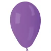 10 BALLONS LATEX NATUREL 33CM VIOLET MÉTAL