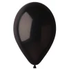 50 BALLONS LATEX NOIRS ÉBÈNE BIODÉGRADABLE 30