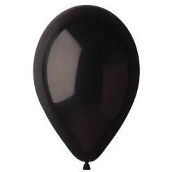 50 BALLONS LATEX NOIRS ÉBÈNE BIODÉGRADABLE 30