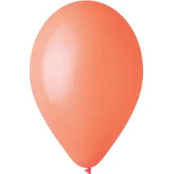 50 BALLONS LATEX ORANGE BIODÉGRADABLE 30CM