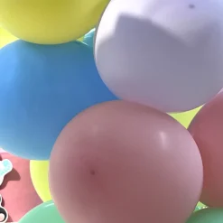 50 BALLONS LATEX PASTEL MULTICOLORE BIO 3