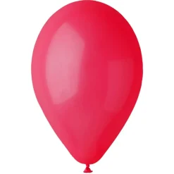 50 BALLONS LATEX ROUGES FONCÉS BIODÉGRADABLE