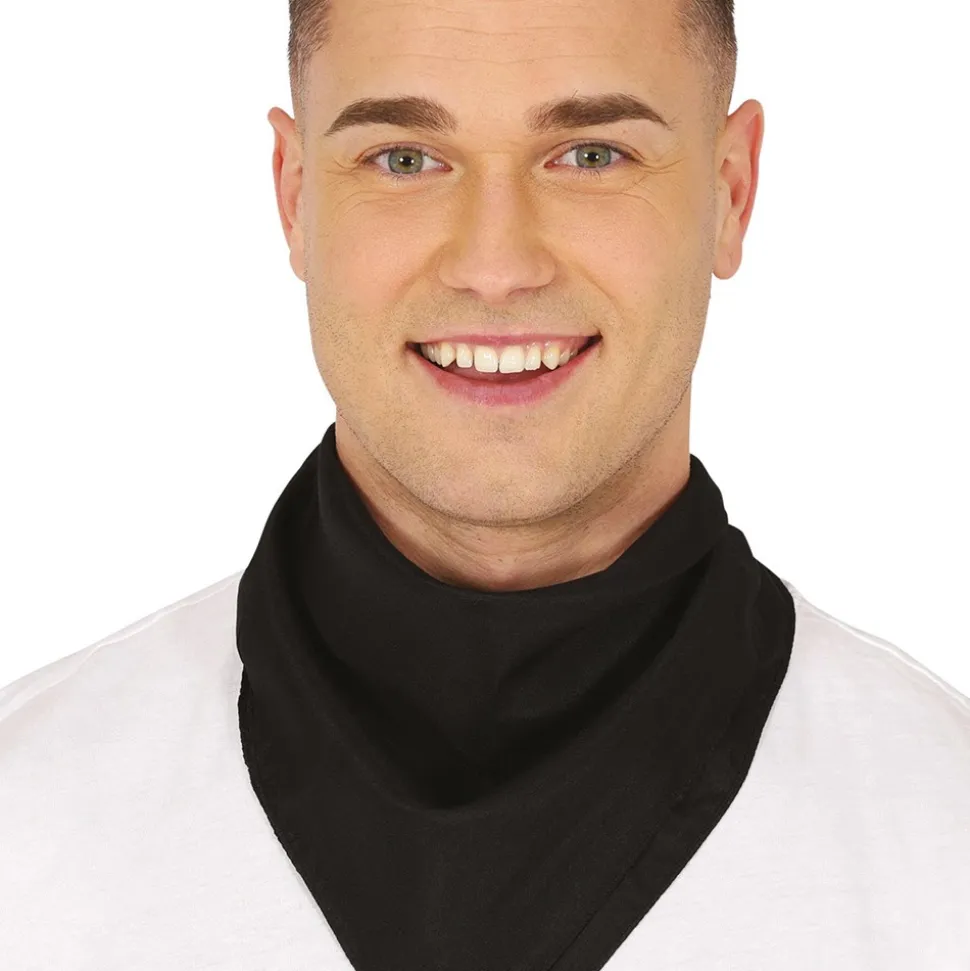 BANDANA FOULARD 54CM NOIR