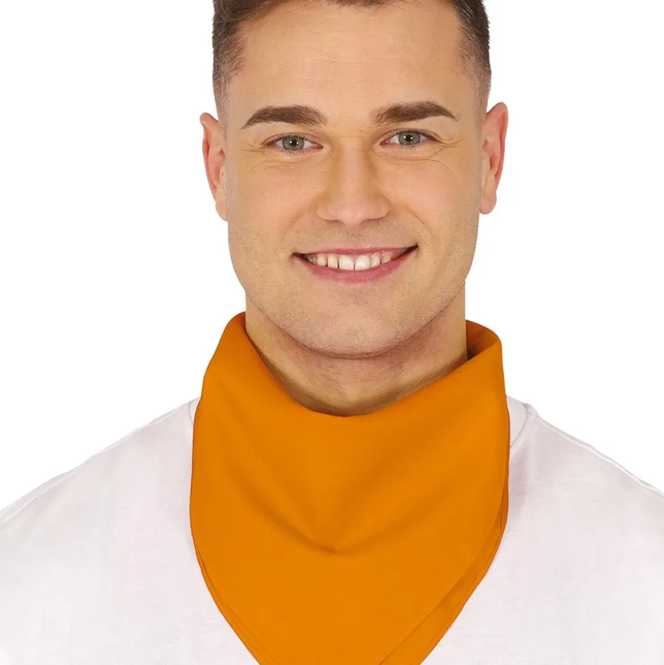 BANDANA FOULARD 54CM ORANGE