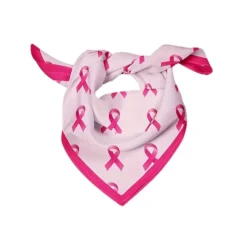 BANDANA FOULARD OCTOBRE ROSE 53CM