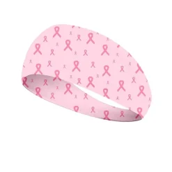 BANDEAU TÊTE OCTOBRE ROSE RUBAN ADULTE