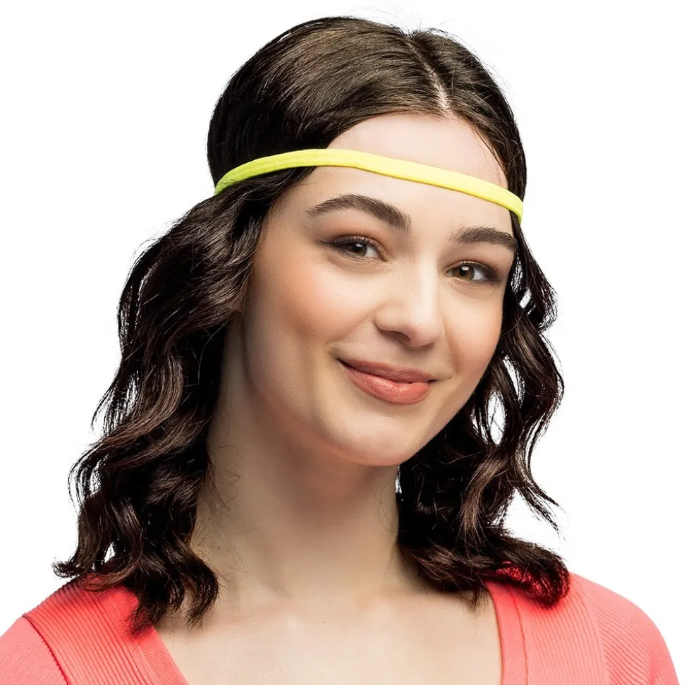4 BANDEAUX FLUO ADULTE