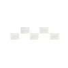 1 BANDEROLE ANNIVERSAIRE BLANC ET OR