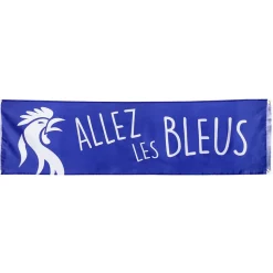 BANNIÈRE POLYESTER BLEU SUPPORTER FRANCE 180CM