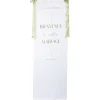 BANNIÈRE TISSU MARIAGE JARDIN FRANÇAISE 68CMX2M