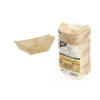 50 BARQUETTES AMUSE-BOUCHES BOIS 8.5X5.5CM NATUREL