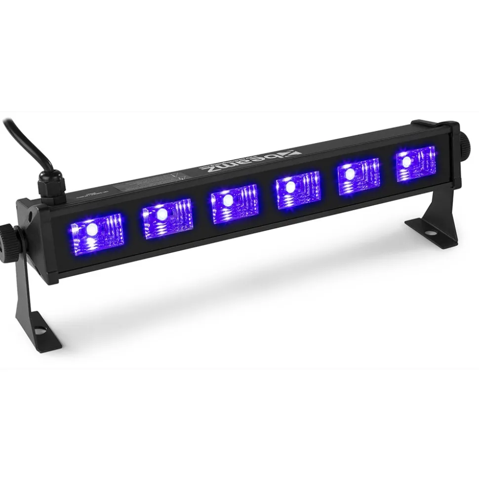 BARRE À LED UV BUV63 6X3W NOIR
