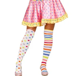 BAS CLOWN POIS ET RAYURES