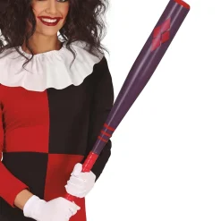 BATTE DE BASEBALL ARLEQUIN DANGEREUX 75CM ADULTE