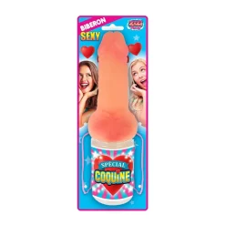 BIBERON PÉNIS TÉTINE SILICONE 24CM