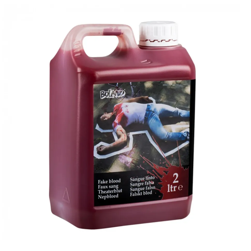 BIDON JERRYCAN SANG ARTIFICIEL 2L ROUGE