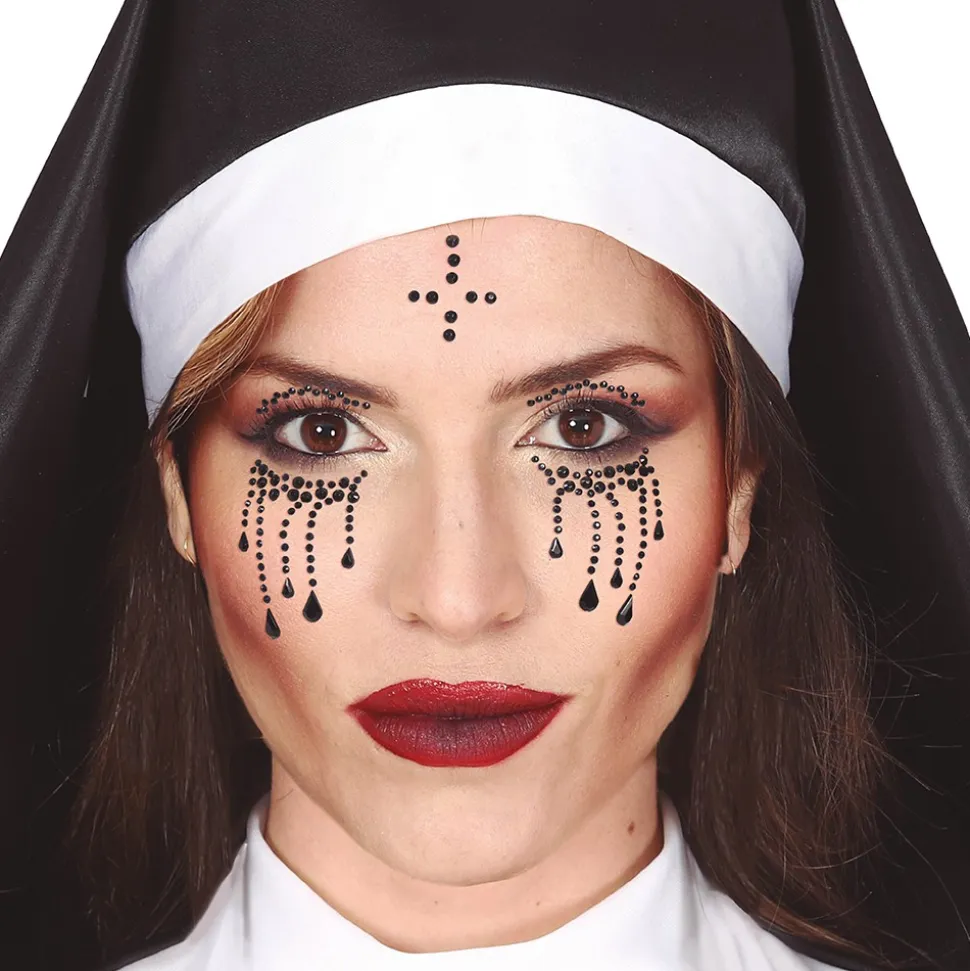 BIJOUX VISAGE ADHÉSIFS BONNE SOEUR
